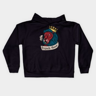 French Roast Tattoo Kids Hoodie